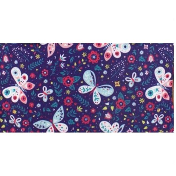 Lily Bloom Triple Section Landon Multi-Purpose Satchel Bag - Electric Butterfly - Picture 5 of 5